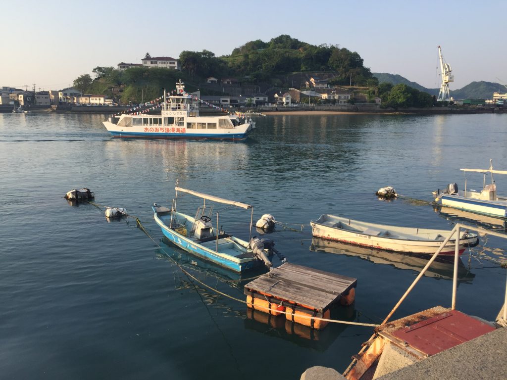 瀬戸内海クルージング初日