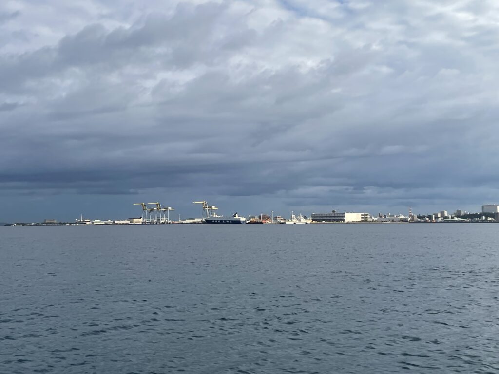 久しぶりの沖縄の海